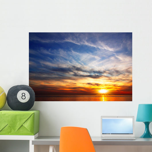 Sunset Wall Decal Design 4