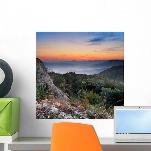 Mountains Wall Decal Design 2