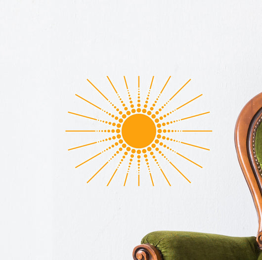 Sun Wall Decal Design 5