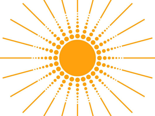 Sun Wall Decal Design 5