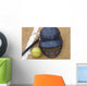 Softball Scene Wall Decal