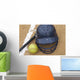Softball Scene Wall Decal