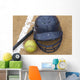 Softball Scene Wall Decal