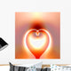 Glowing Heart Wall Decal