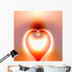 Glowing Heart Wall Decal