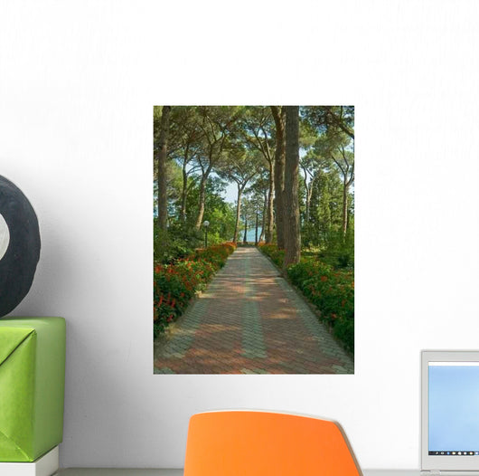 Pathway to Sea Wall Decal