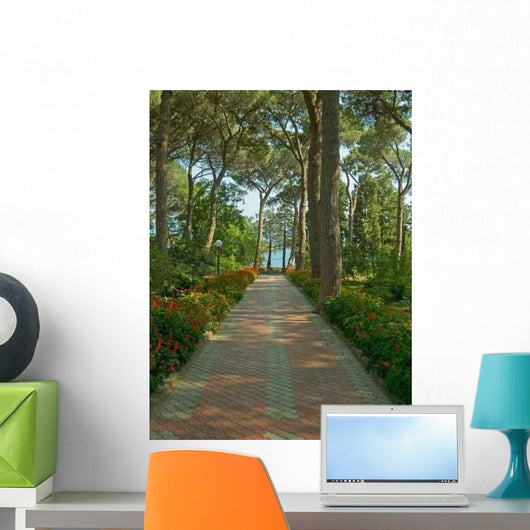 Pathway to Sea Wall Decal