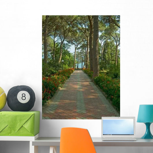 Pathway to Sea Wall Decal