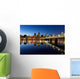 Portland Downtown Skyline Winter Wall Decal