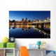 Portland Downtown Skyline Winter Wall Decal