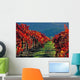 Autumn Vineyards Napa Valley Wall Decal