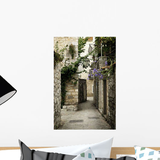Budva Old Town Street Wall Decal
