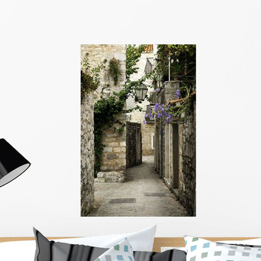 Budva Old Town Street Wall Decal