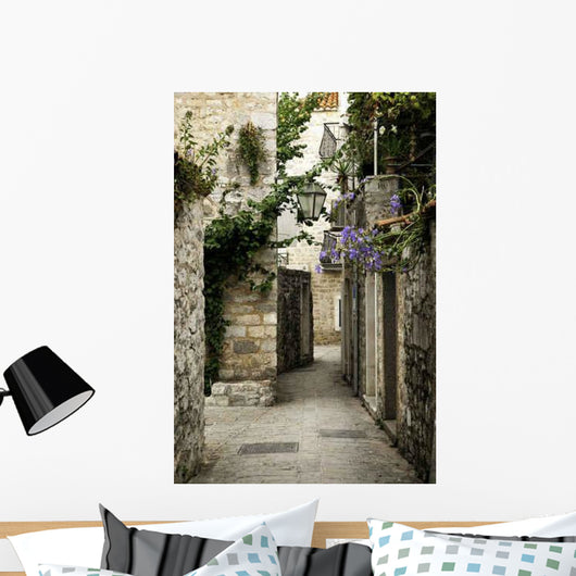 Budva Old Town Street Wall Decal