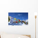 Tibetan Flag Snowy Himalayas Wall Decal