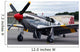 P-51c Mustang Wall Decal
