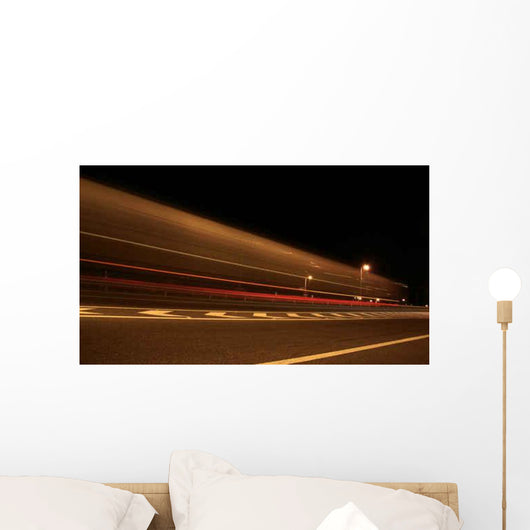 Truck High Speed Highway Wall Decal
