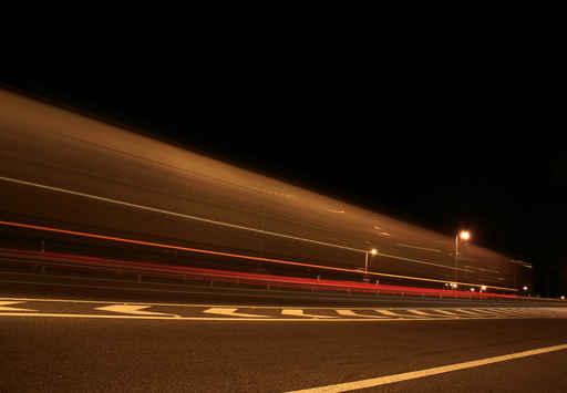 Truck High Speed Highway Wall Decal