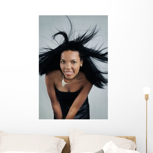 African Hair Beauty Wall Decal
