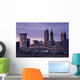 Colorful Evening Cleveland Wall Decal