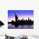New York Silhouette Wall Decal