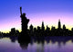 New York Silhouette Wall Decal
