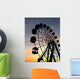 Ferris Wheel Wall Decal Design 2