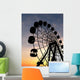 Ferris Wheel Wall Decal Design 2