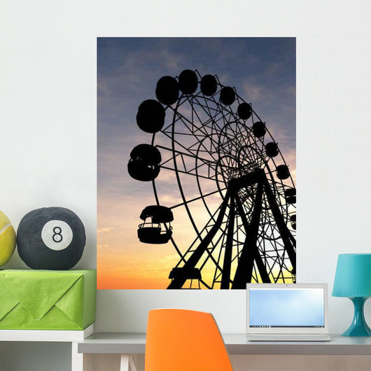 Ferris Wheel Wall Decal Design 2