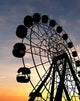 Ferris Wheel Wall Decal Design 2