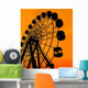 Ferris Wheel Wall Decal Design 1