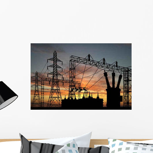 Transformer Orange Sky Wall Decal