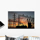 Transformer Orange Sky Wall Decal