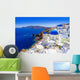 Beautiful Oia Town Santorini Wall Decal