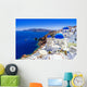 Beautiful Oia Town Santorini Wall Decal