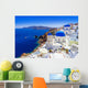 Beautiful Oia Town Santorini Wall Decal