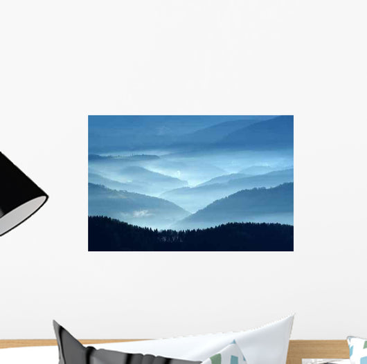 Autumn from Mountain Wall Decal
