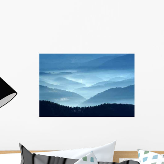 Autumn from Mountain Wall Decal