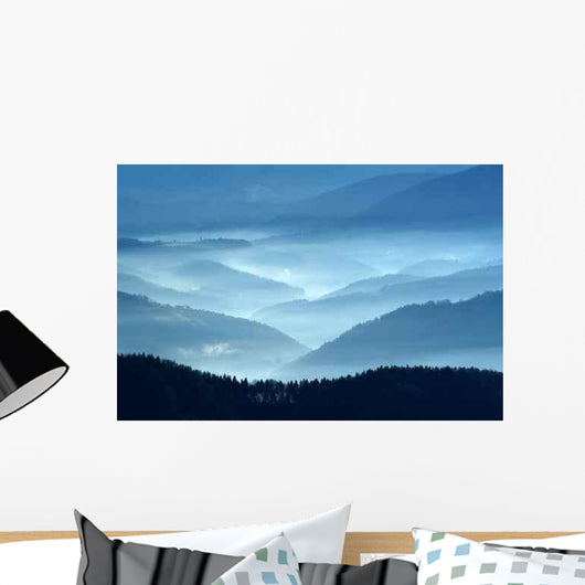 Autumn from Mountain Wall Decal