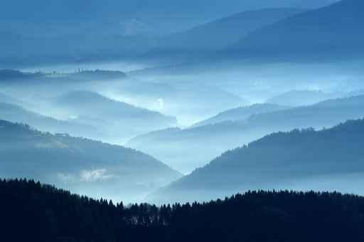 Autumn from Mountain Wall Decal