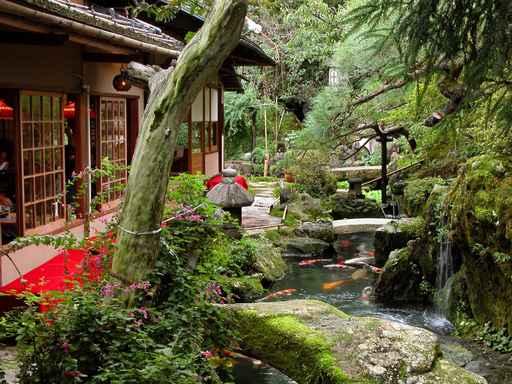 Japanese Garden Wall Decal Design 1