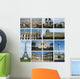 Monuments Paris Wall Decal