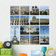 Monuments Paris Wall Decal