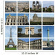 Monuments Paris Wall Decal