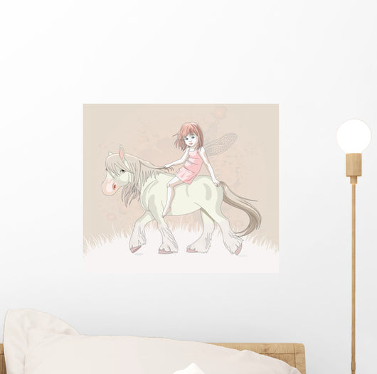Girl's Decals Cute Little Wall Decal