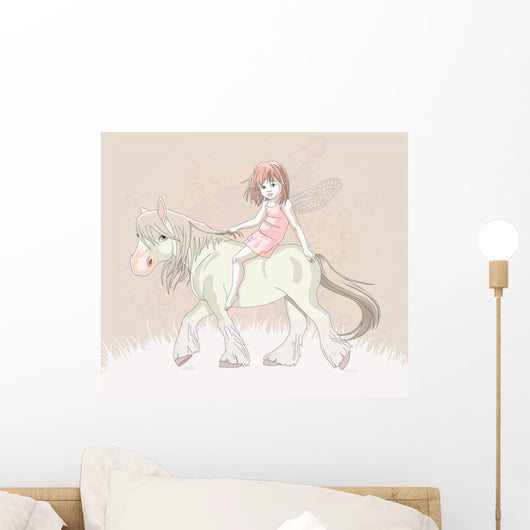 Girl's Decals Cute Little Wall Decal