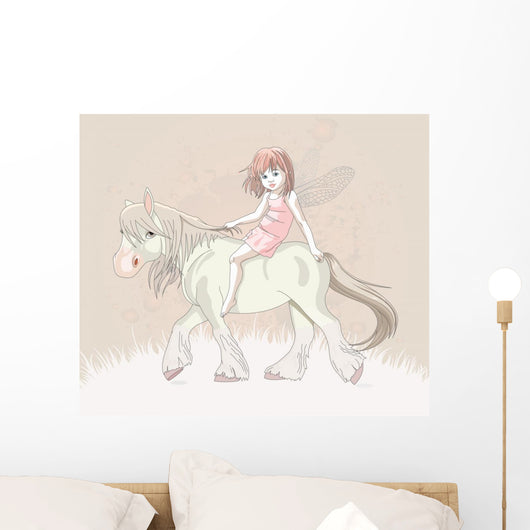 Girl's Decals Cute Little Wall Decal