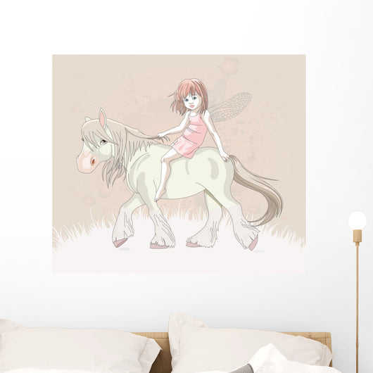 Girl's Decals Cute Little Wall Decal
