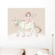 Girl's Decals Cute Little Wall Decal