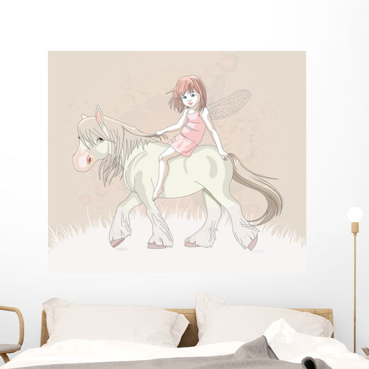 Girl's Decals Cute Little Wall Decal